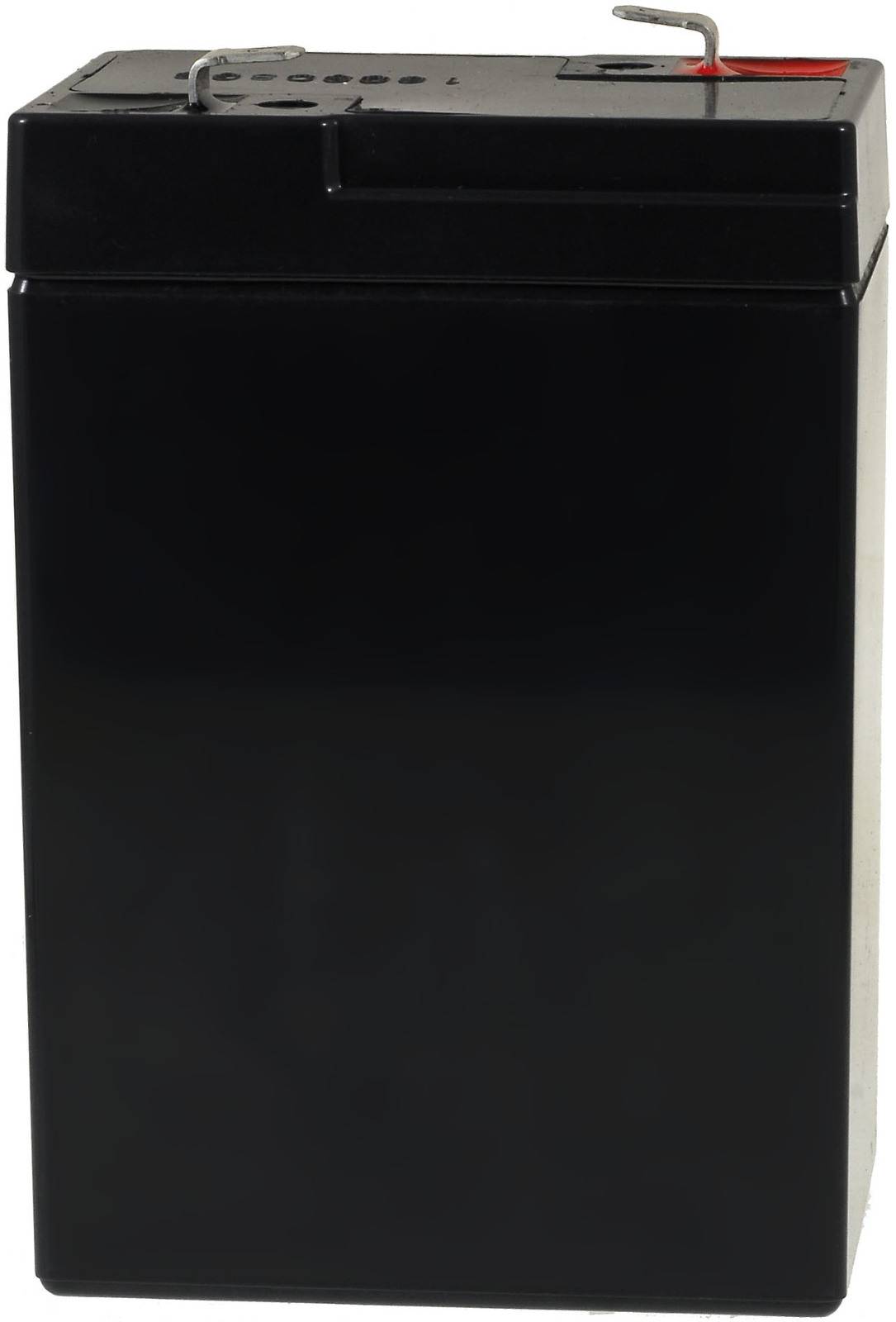 Powery KungLong Bleiakku WP4.5-6 Ersatz für FIAMM Typ FG10451, 6V, Lead-Acid