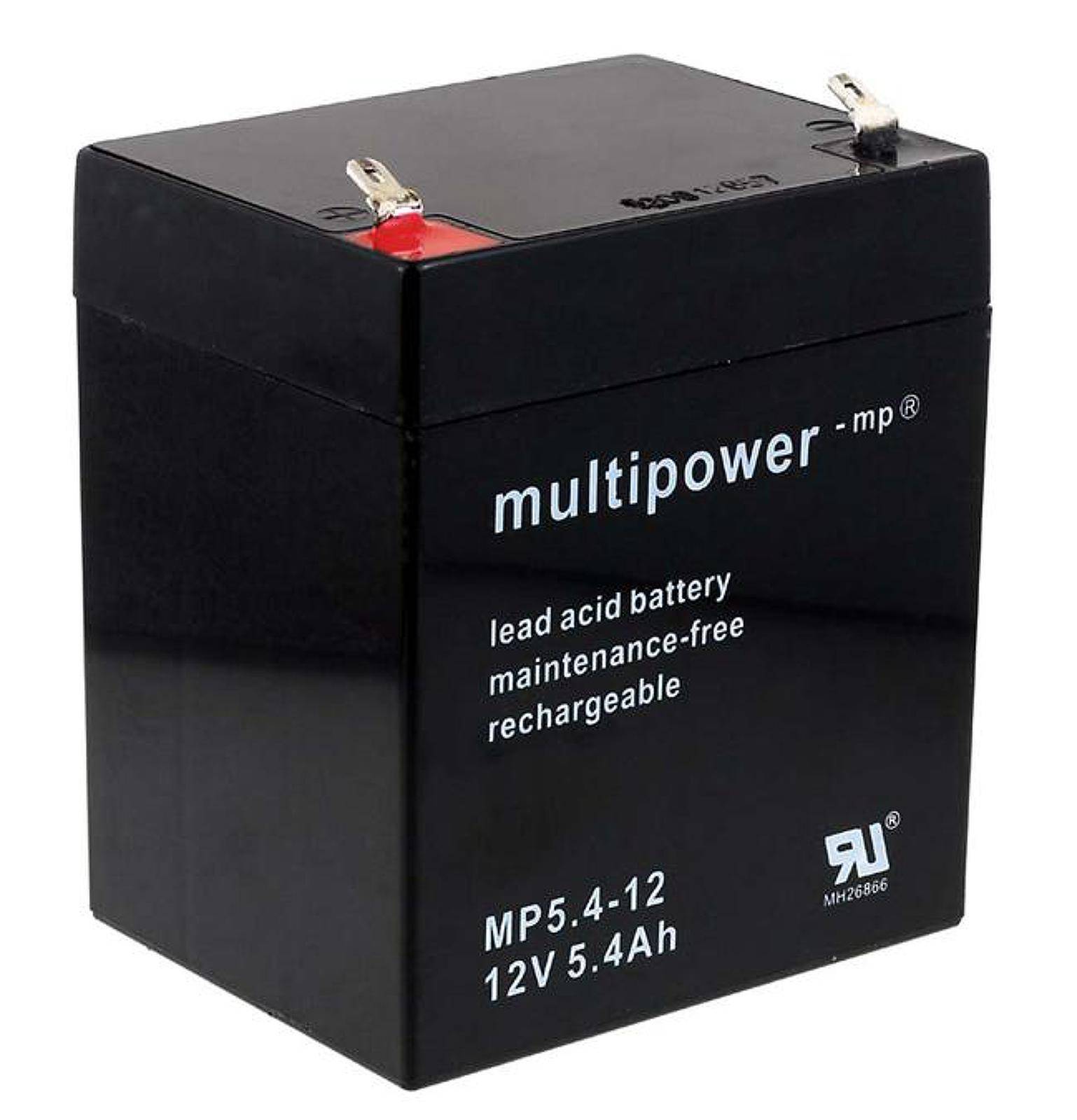 Powery Powery Bleiakku (multipower) MP5,4-12, 12V, Lead-Acid