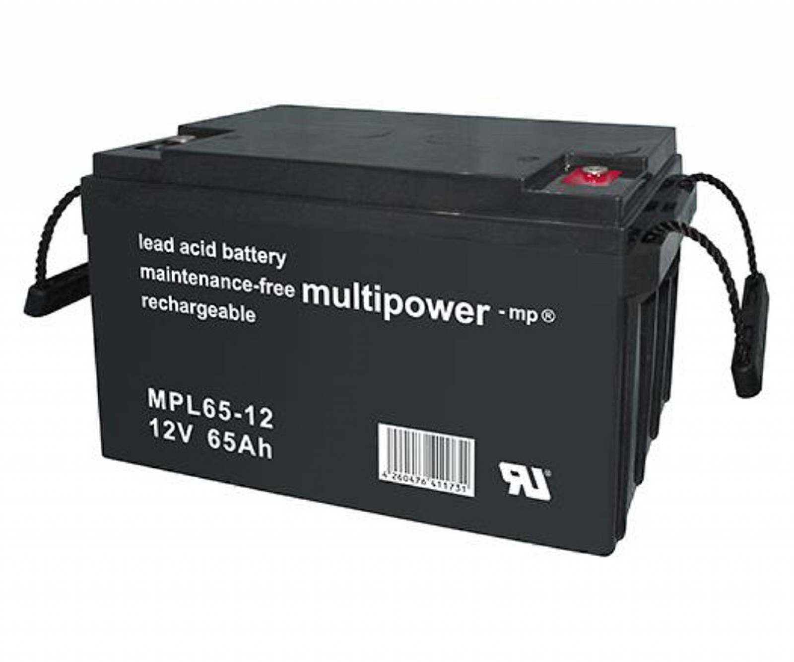 Powery Powery Bleiakku (multipower) MP65-12 Vds, 12V, Lead-Acid