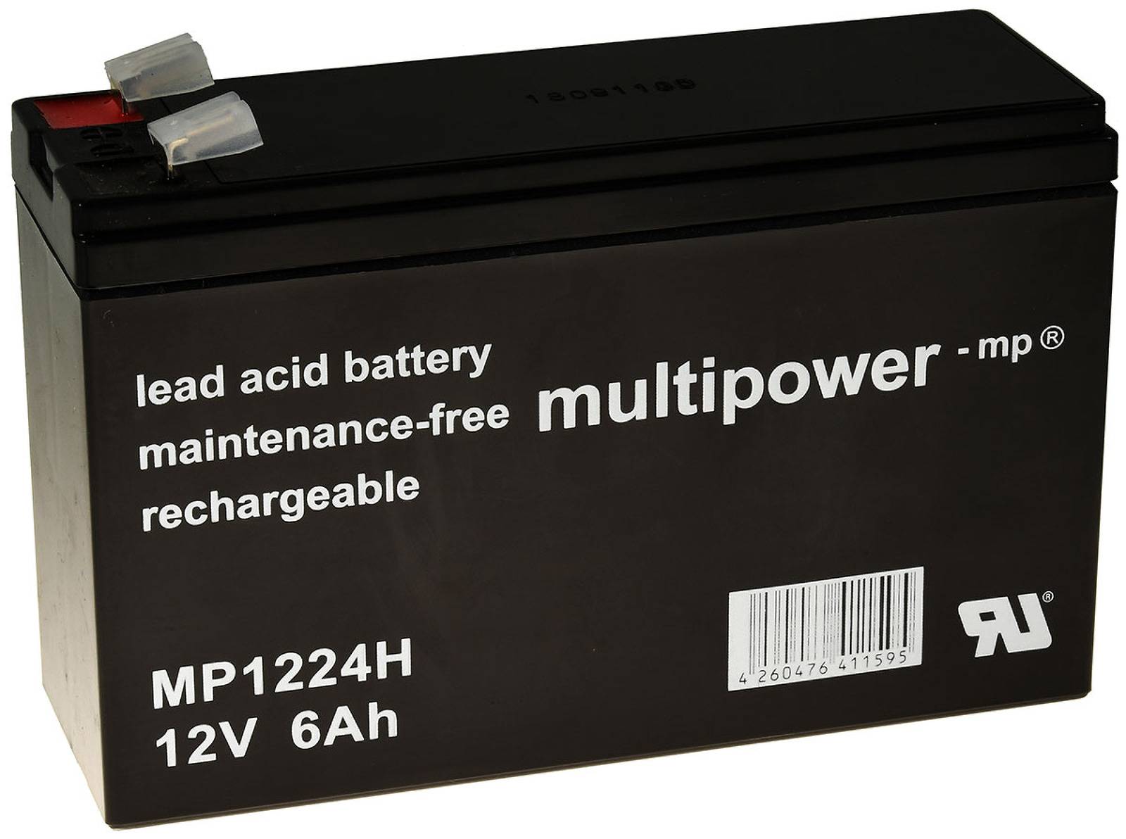 Powery Powery Bleiakku (multipower) MP1224H Hochstrom-Typ, 12, Lead-Acid