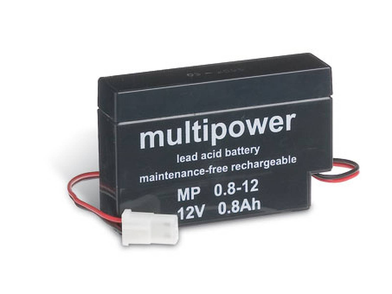 Powery Powery Bleiakku (multipower) MP0,8-12, 12V, Lead-Acid