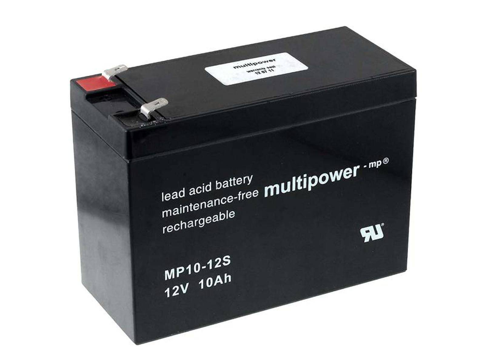 Powery Powery Bleiakku (multipower) MP10-12S, 12V, Lead-Acid