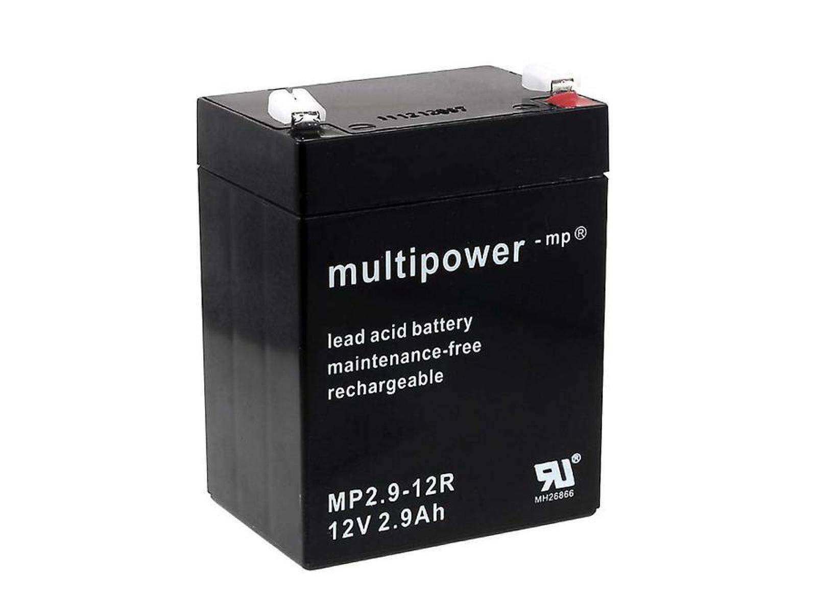 Powery Powery Bleiakku (multipower) MP2,9-12R, 12V, Lead-Acid