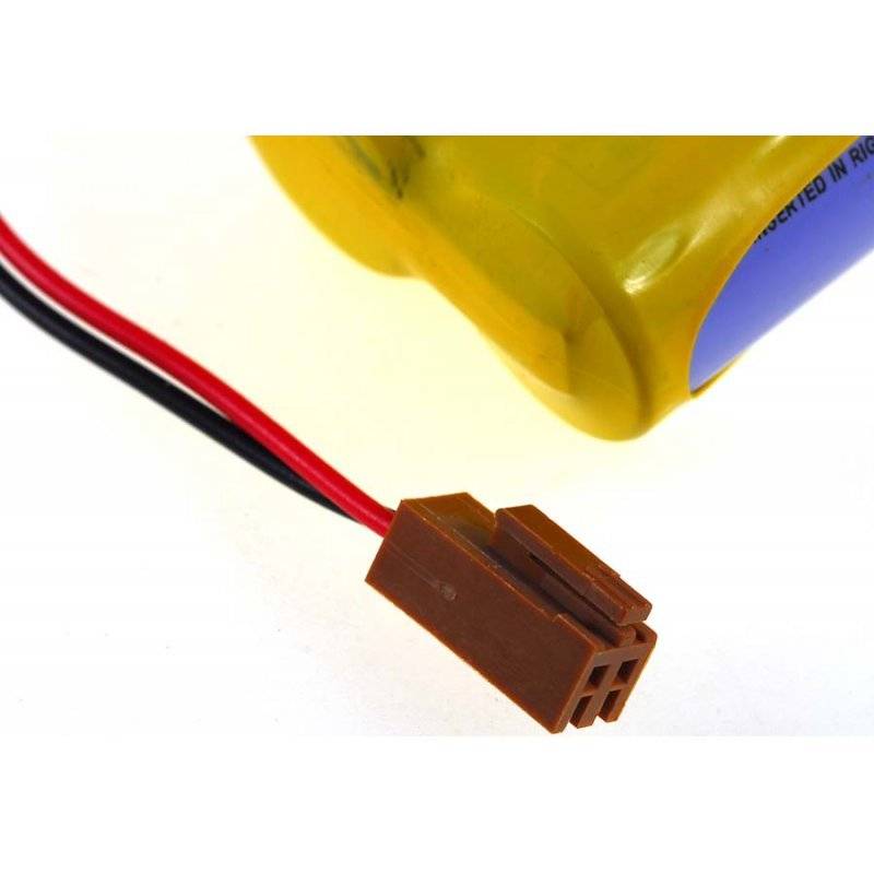 Powery SPS-Lithiumbatterie für Panasonic Typ BR-AGCF2W, 6V, Lithium-Mangandioxid