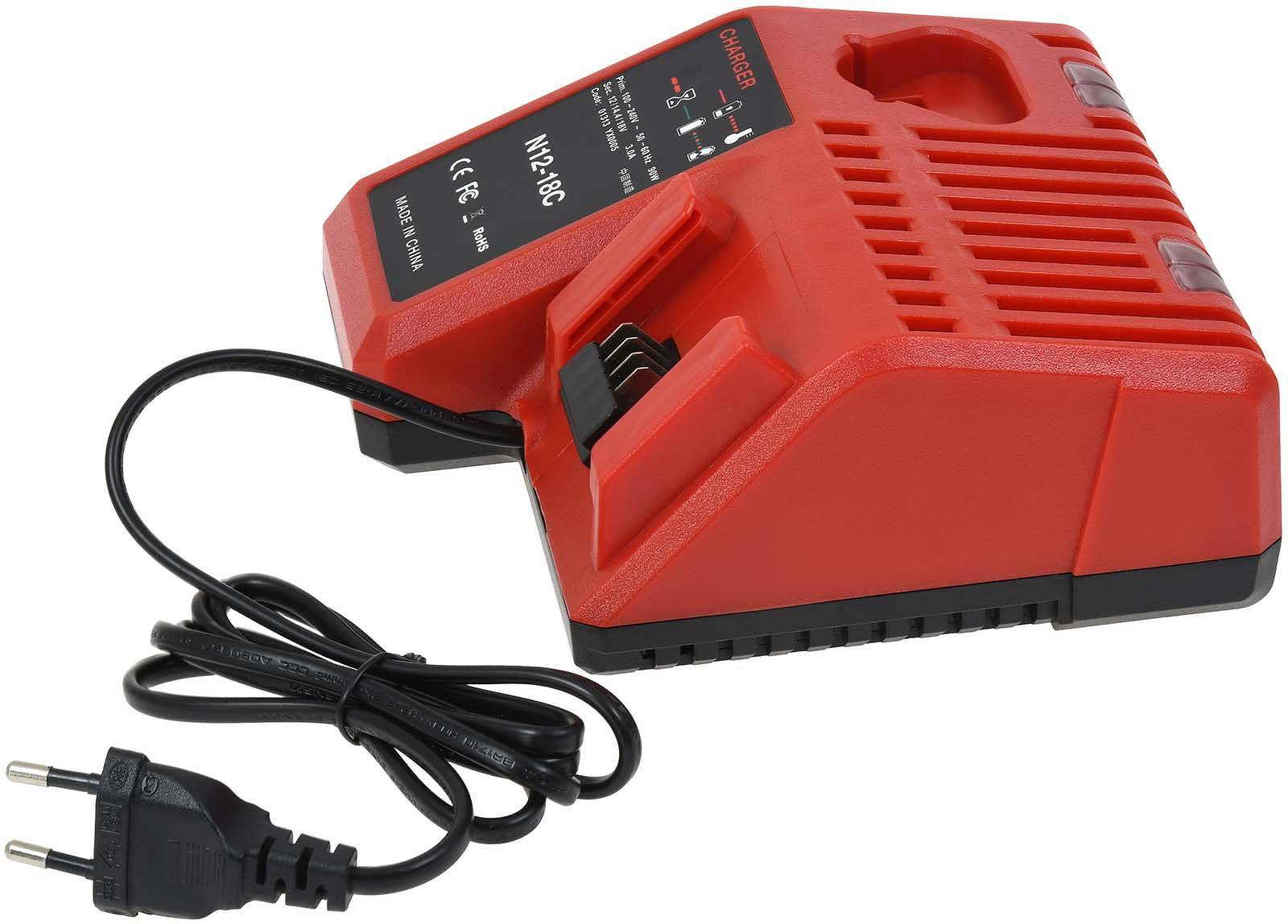 Powery Ladegerät für FROMM P318, P326, 12V-18V
