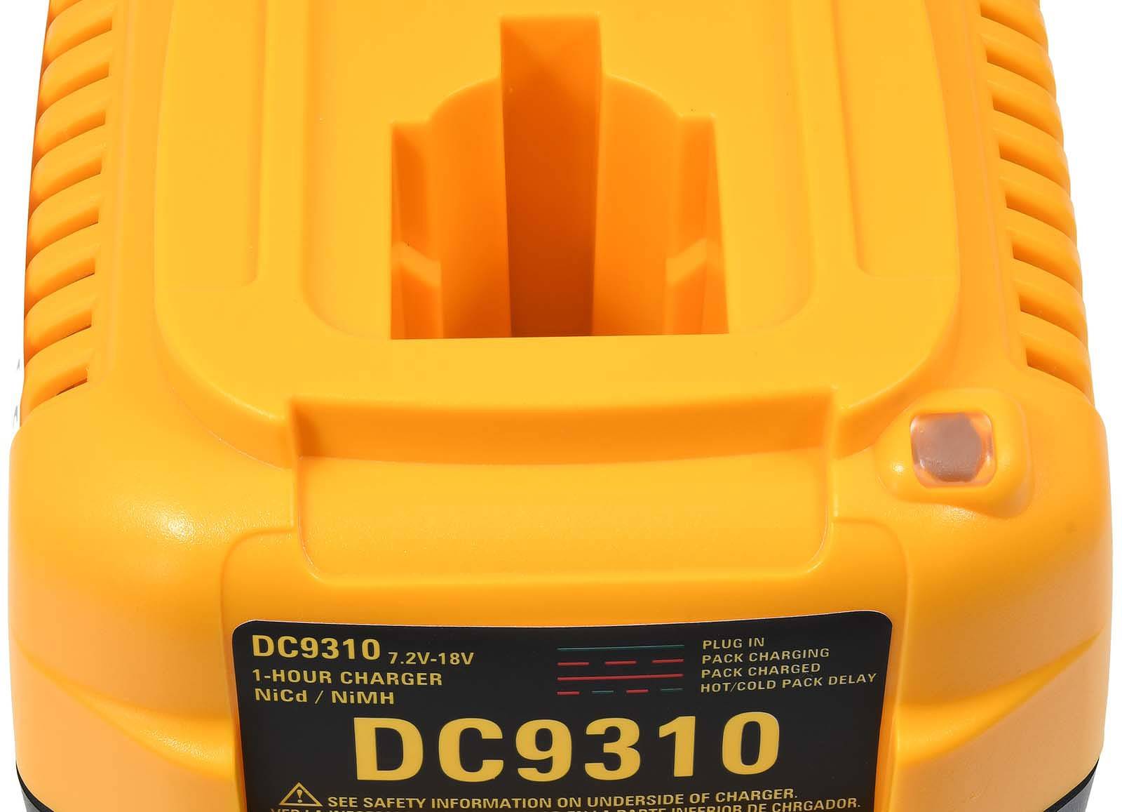 Powery Ladegerät kompatibel mit, ersetzt DEWALT Typ DE9116, 7,2V-18V