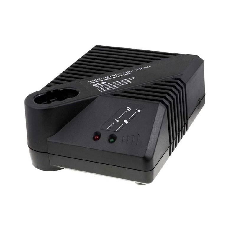 Powery Ladegerät für Akku Bosch Typ 2607335540, 7,2V-24V