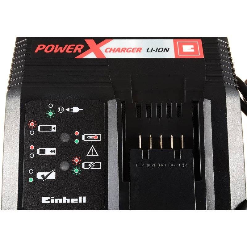 Einhell Schnell-Ladegerät, Ladestation für Akku Power X-Change Li-Ion 18V, 18V