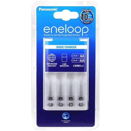 Ladegerät Panasonic eneloop BQ-CC18, 100-240V Ladegerät Panasonic eneloop BQ-CC18, 100-240V