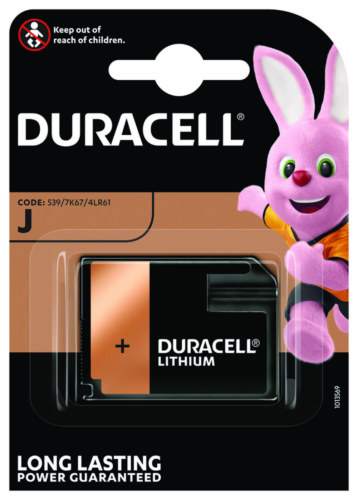 Batterie Duracell Typ 4LR61 1er Blister, 6V, Alkaline