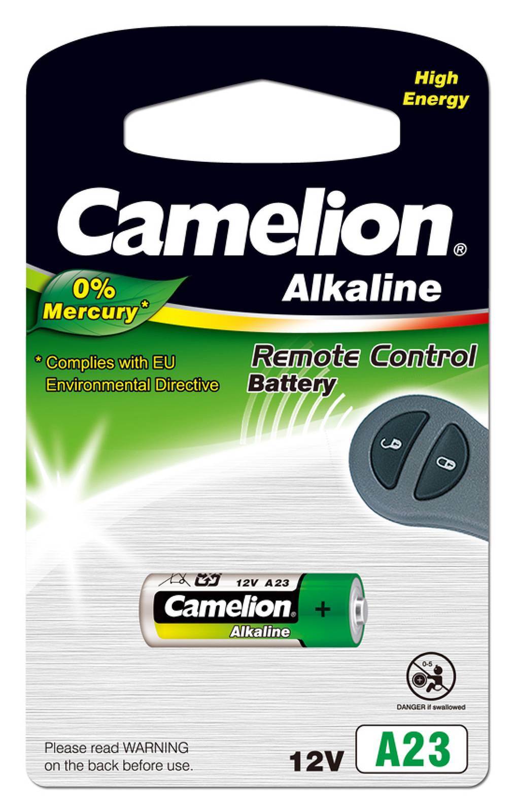 Batterie Camelion Typ 23A, 12V, Alkaline