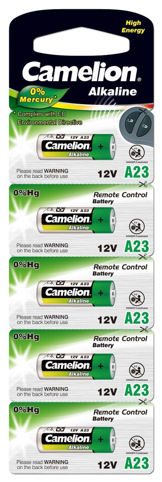 Batterie Camelion 23AC1 12,0Volt 5er Blister, 12V, Alkaline