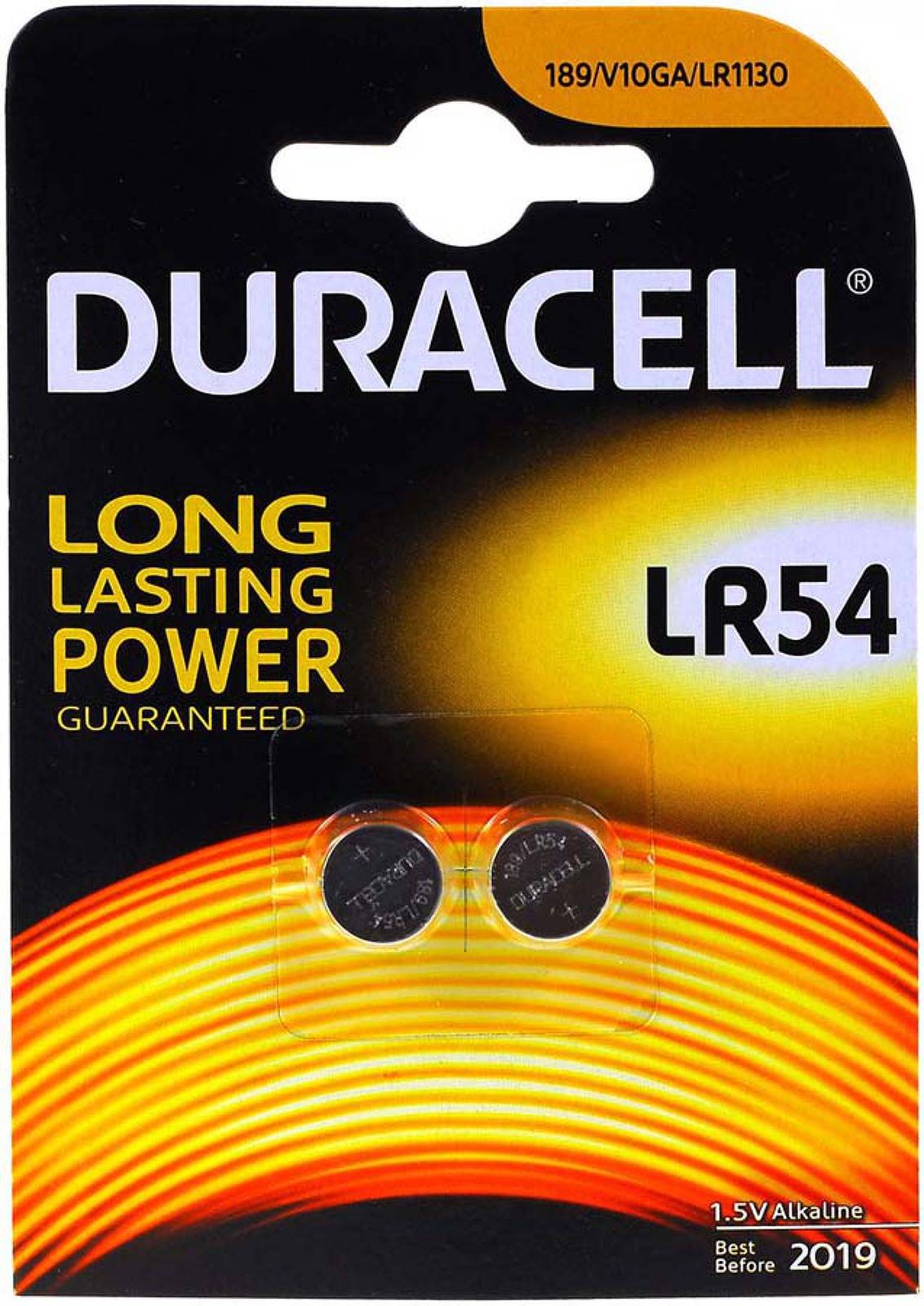 Duracell Knopfzelle Typ LR1130 2er Blister, 1,5V, Alkaline