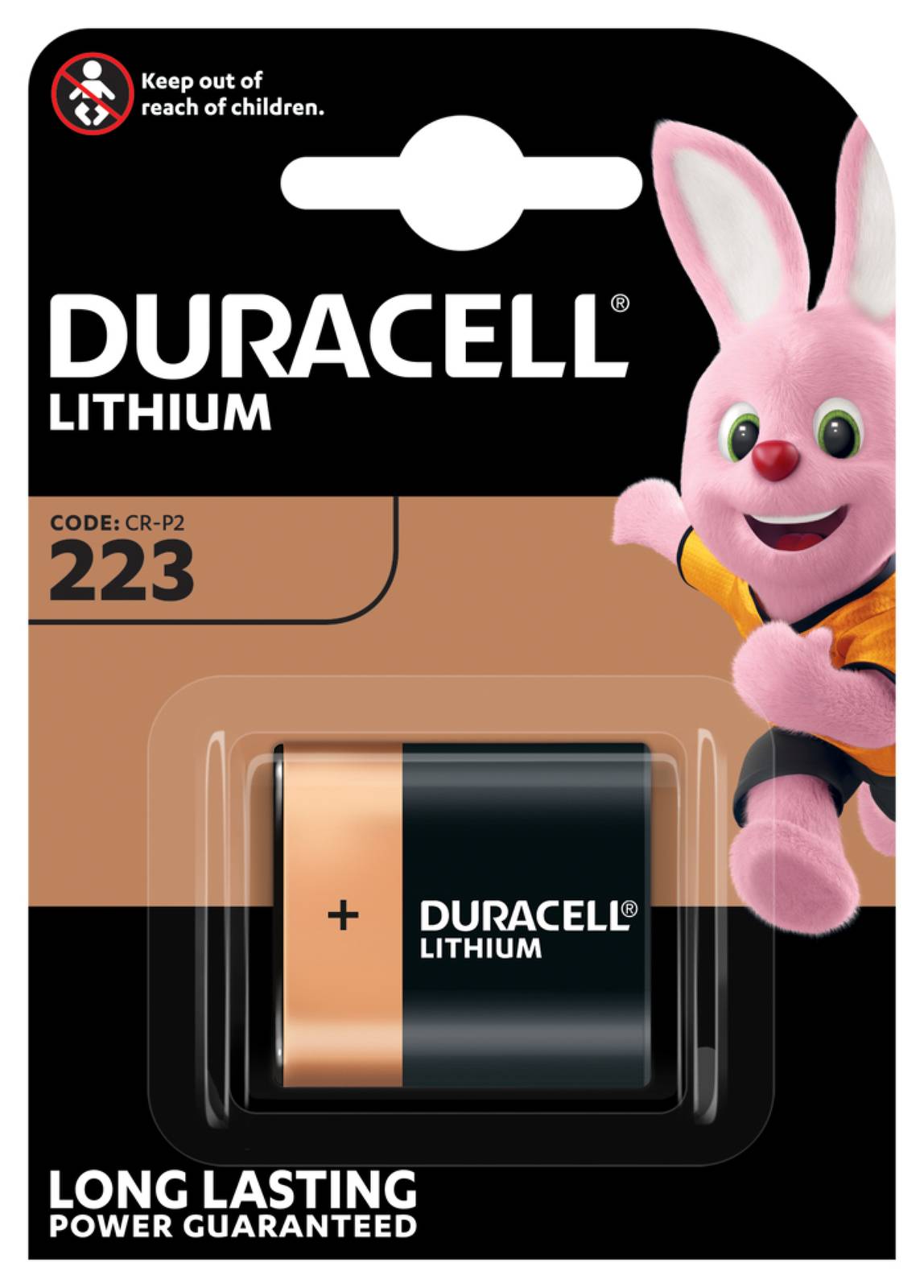 Foto Batterie Duracell M3 Typ CR-P2 1er Blister, 6V, Lithium