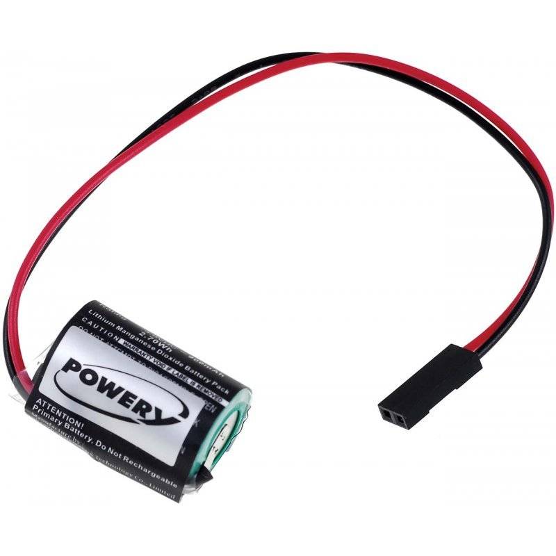 Powery SPS-Lithiumbatterie für Siemens Simatic S7-300, 3V, Lithium-Mangandioxid