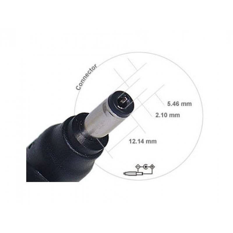 Powery Netzteil für Acer AcerNote 350 Serie 19V-90W, 19V