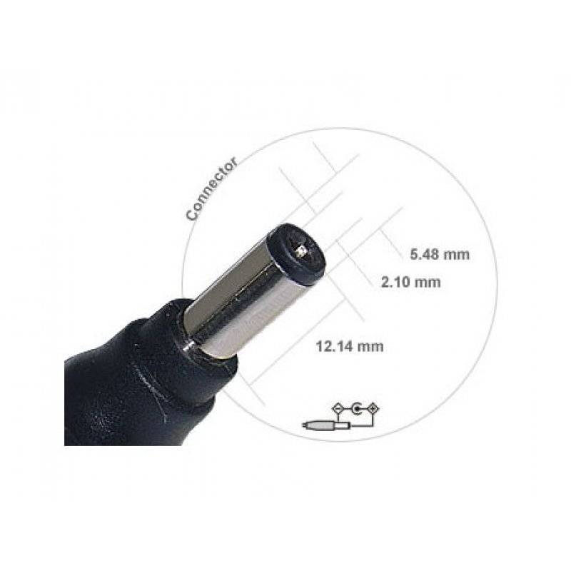 Powery Netzteil für Compaq Presario 2121 19V-90W, 19V