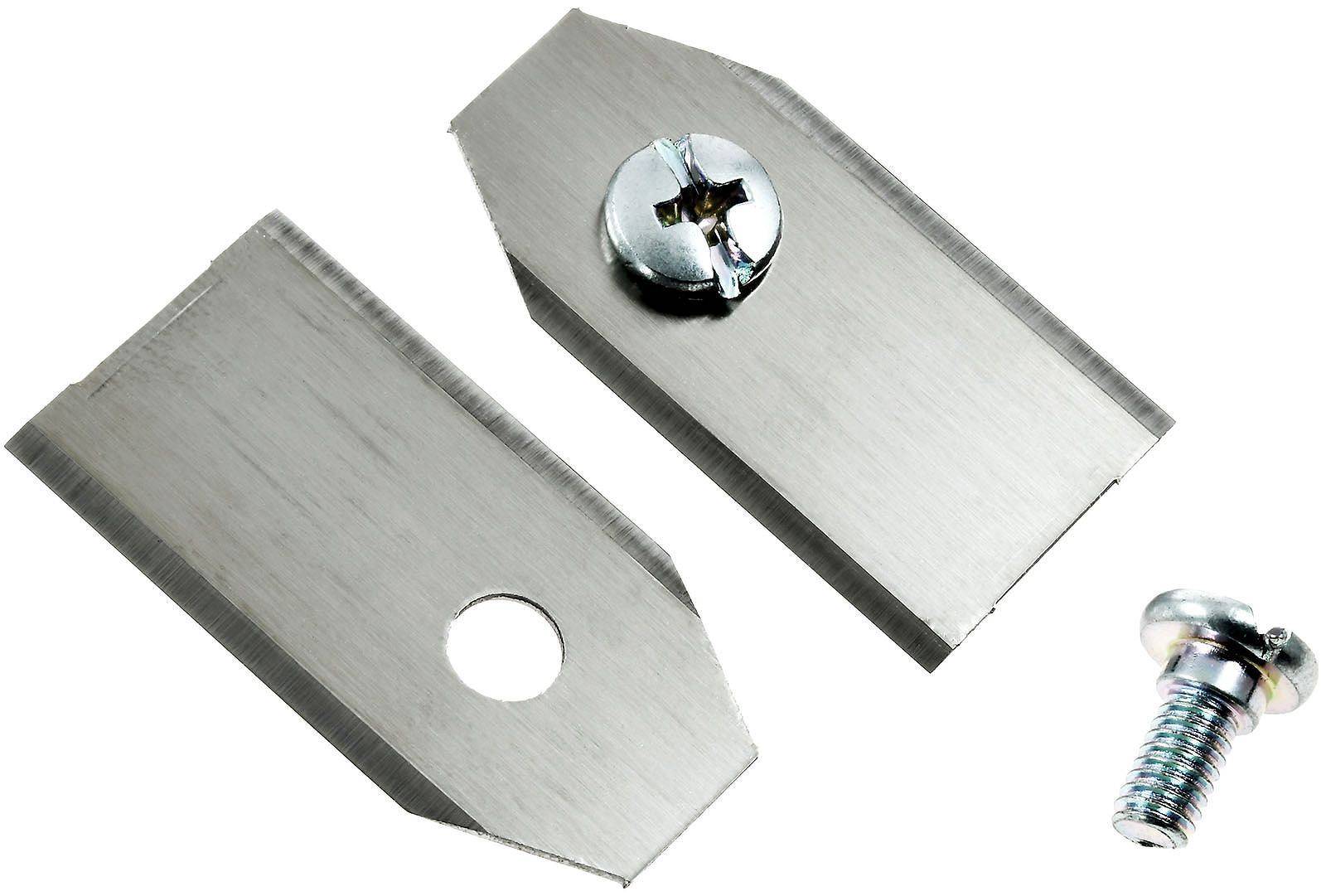 Powery 9x Ersatz-Messer-, Schneid-Klingen 0,75mm kompatibel mit Gardena R40Li Mähroboter