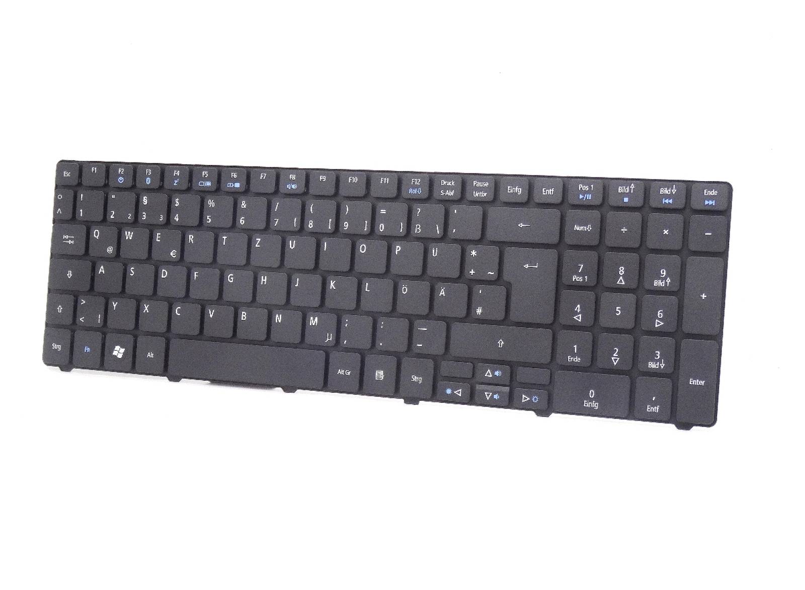 Powery Ersatz-, Austausch- Tastatur kompatibel mit Acer 9J.N8682.R1D