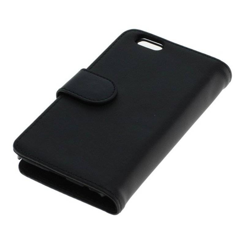 Powery Hülle, Handyhülle für Apple iPhone 6S Bookstyle Schwarz