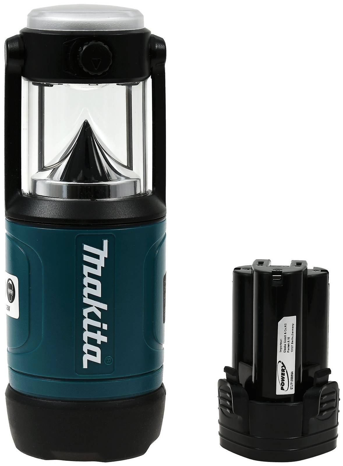 Makita Akku-Lampe ML102 7,2V-10,8V inklusive Typ BL1013 10,8V Akku, 10,8V, Li-Ion