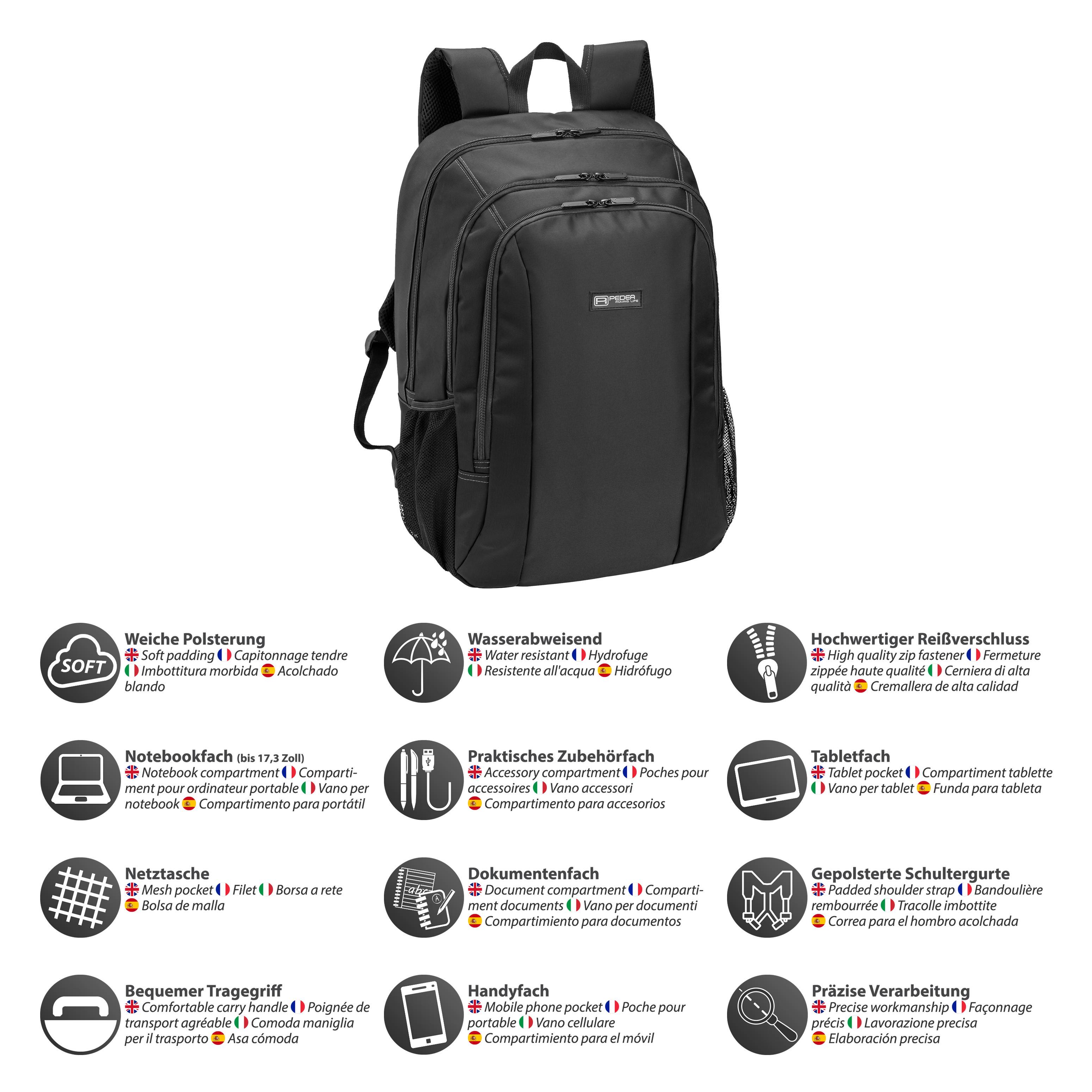 Notebookrucksack "First One" 17,3 Zoll (43,9cm)