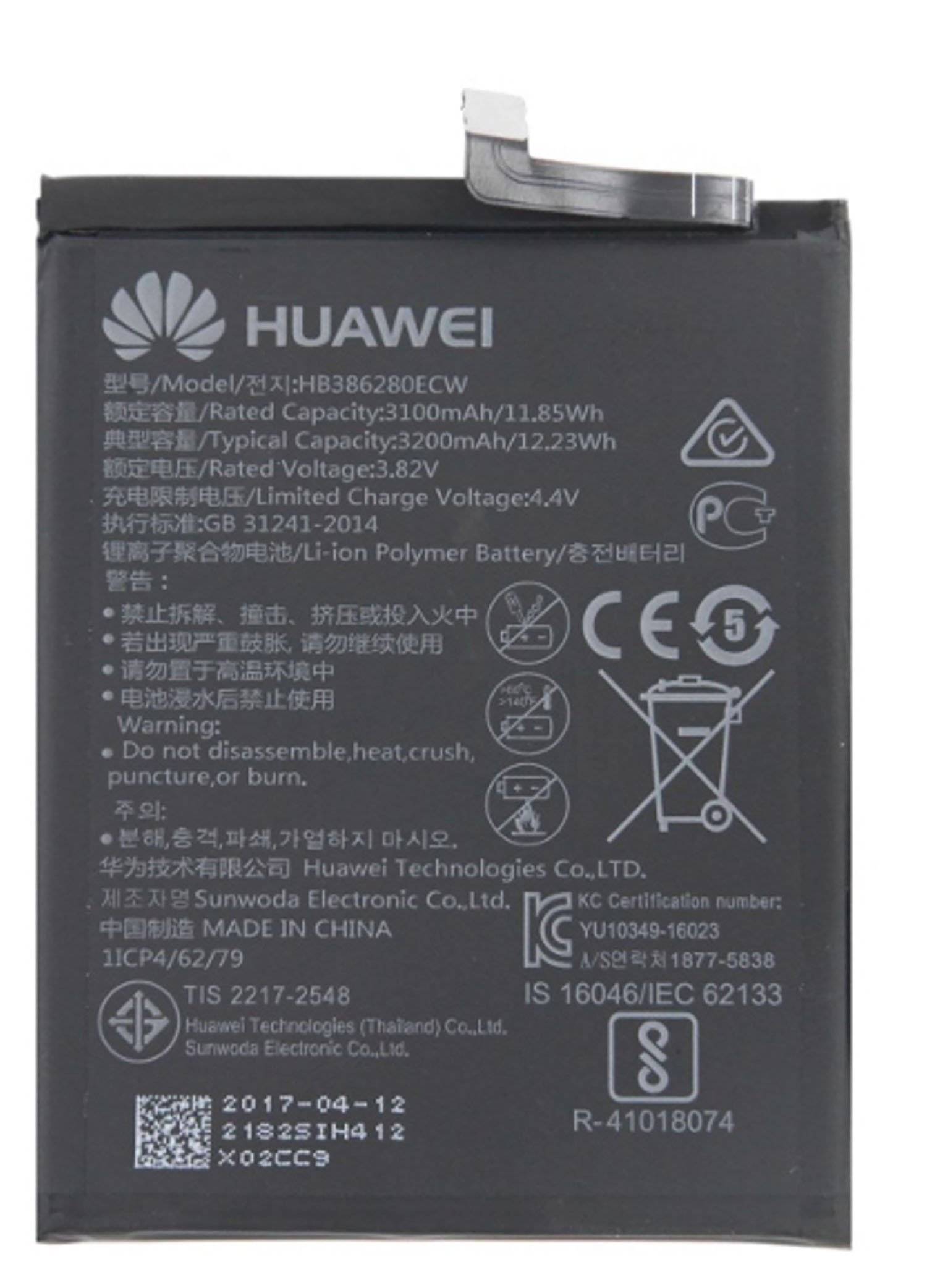 Original Akku für Huawei HB386280ECW