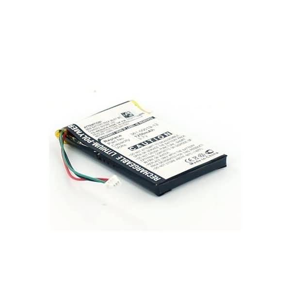 Akku für Garmin 361-00019-16 Li-Pol 3,7 Volt 1250 mAh schwarz