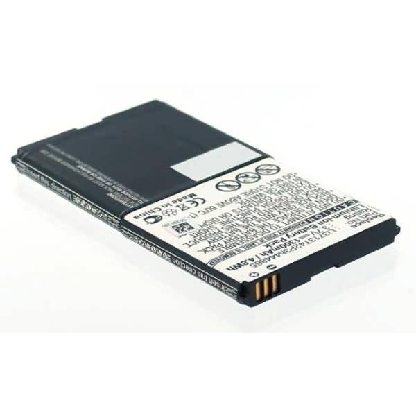 Akku für Zte ZTE-1001 Li-Ion 3,7 Volt 1150 mAh schwarz