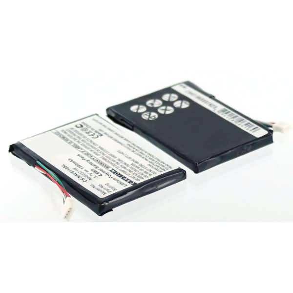 Akku für Navigon 761NH50371W Li-Pol 3,7 Volt 1300 mAh schwarz