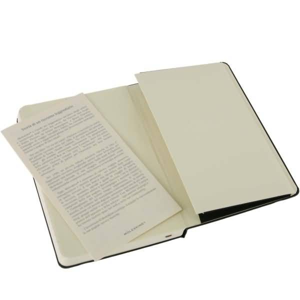 Notizbuch Classic A6 96 Blatt liniert schwarz