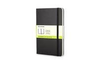 Moleskine QP062 - Schwarz - A5 - 240 Blätter - Classic Notebook - Large - Plain