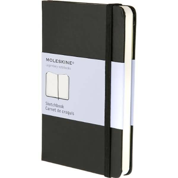 Skizzenbuch Art Plus P A6 9x14cm 165g/qm Hardcover schwarz