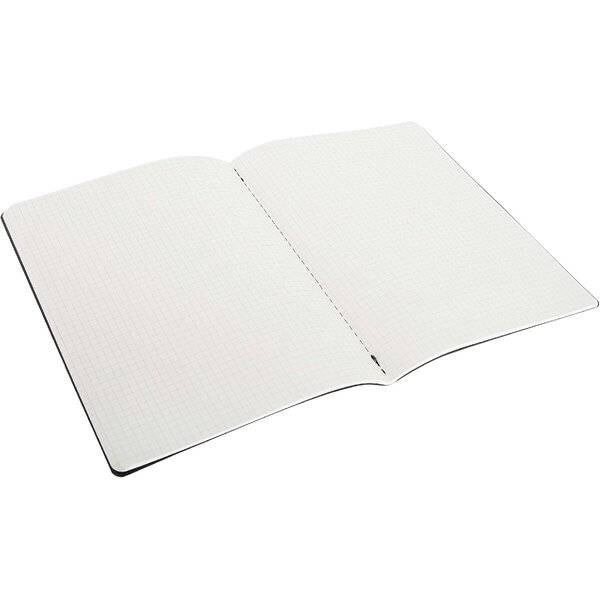 Notizheft Cahier XL 19x25cm VE=3 Stück kariert schwarz