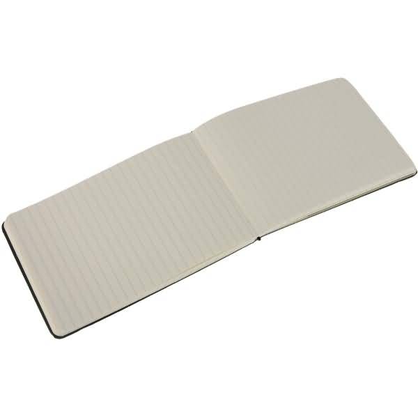 Notizblock Reporter P A6 9x14cm liniert Hardcover schwarz