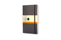 Moleskine QP616, Schwarz, A5, 192 Blätter, Matt, Liniertes Papier, Erwachsener