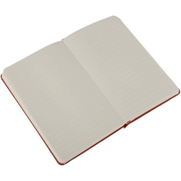 Notizbuch P A6 9x14cm liniert Hardcover rot