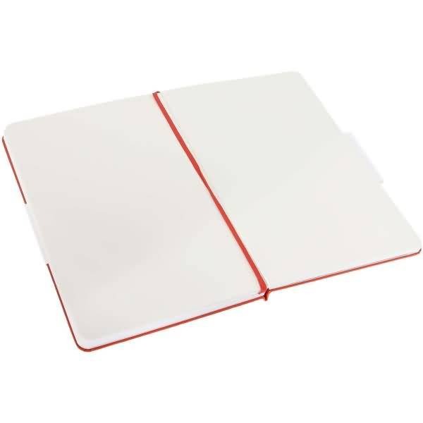 Notizbuch L A5 13x21cm blanko Hardcover rot