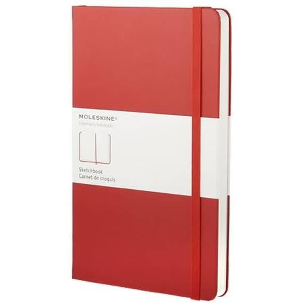 Skizzenbuch Art Plus L A5 13x21cm 165g/qm Hardcover rot
