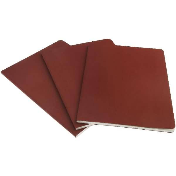 Notizheft Cahier XL 19x25cm VE=3 Stück blanko preiselbeerrot