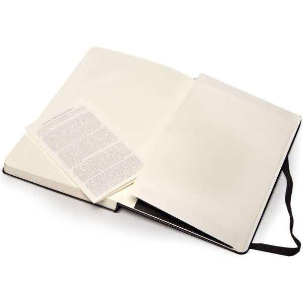 Notizbuch Musik Art Plus L A5 13x21cm 70g qm Hardcover schwarz