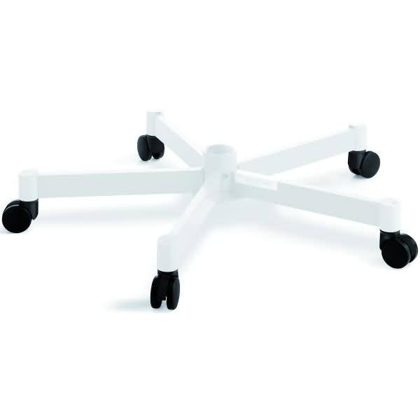 Ordnerdrehsäule Rollenset für Ordnerdrehsäule 7cm VE=5 Stück schwarz