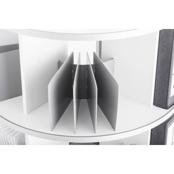 Orgaset für Ordnerdrehsäule für 120 Hefter