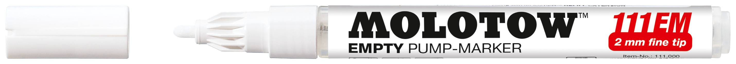 Empty Pump Marker 111EM 2mm