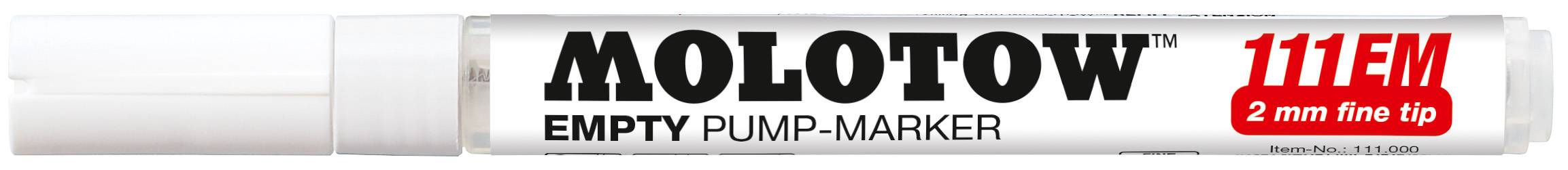 Empty Pump Marker 111EM 2mm