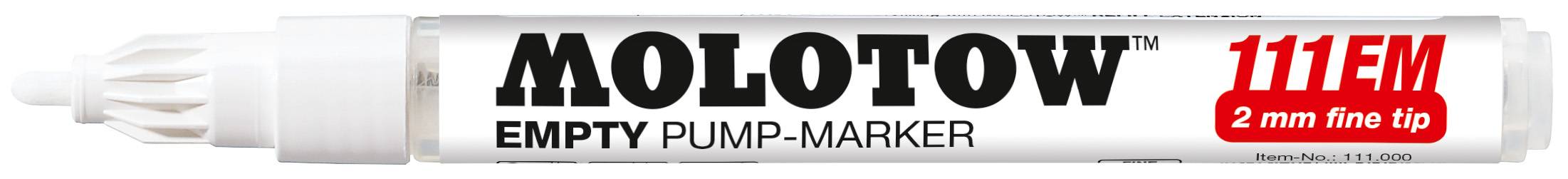 Empty Pump Marker 111EM 2mm
