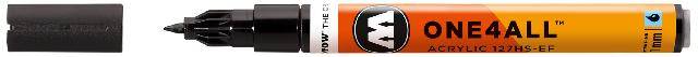 Acrylmarker ONE4ALL ACRYLIC 127 HS-EF, 1mm, Nr. 180, signalschwarz