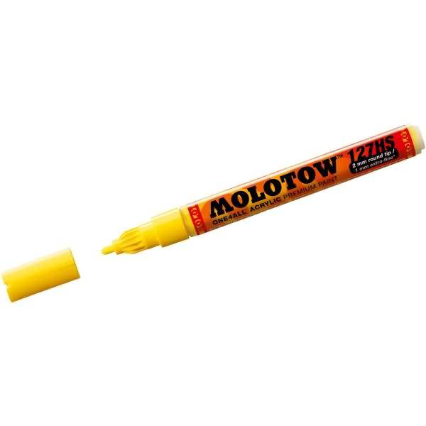 Permanentmarker One4All 127 HS nachfüllbar 2mm zinkgelb