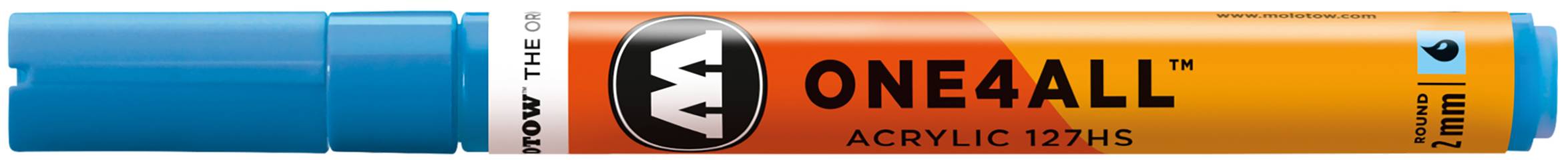 Acrylmarker ONE4ALL ACRYLIC 127HS 2mm, Nr. 161, schockblau mittel