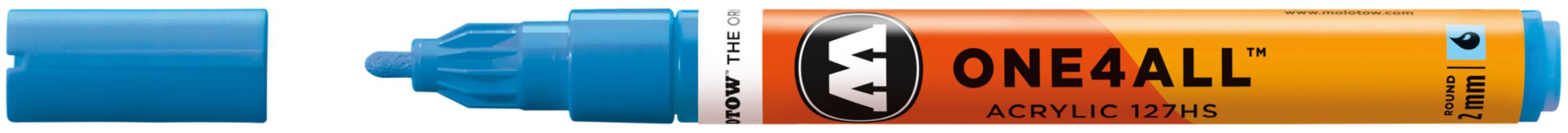 Acrylmarker ONE4ALL ACRYLIC 127HS 2mm, Nr. 161, schockblau mittel